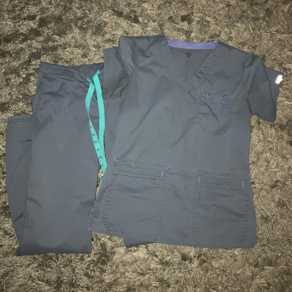 grey med couture set